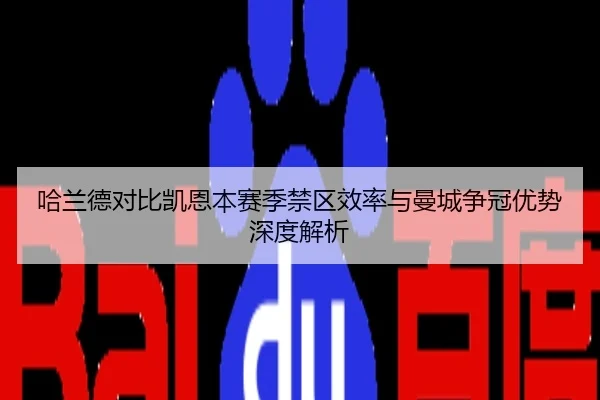 哈兰德对比凯恩本赛季禁区效率与曼城争冠优势深度解析